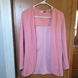 Day&night Soft Pink Women's Blazer And Pants Outfit